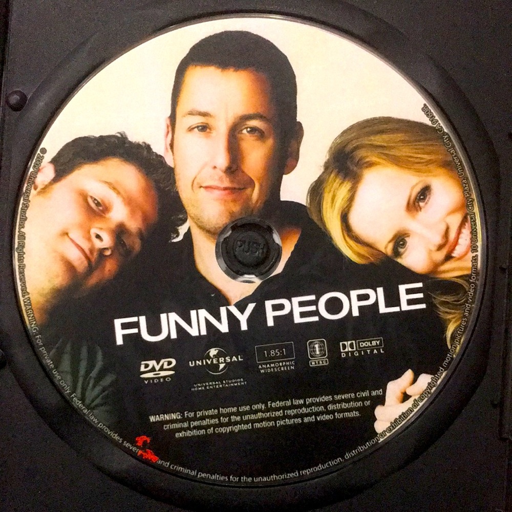 🍿 4/$20 Funny People DVD Adam Sandler Seth Rogen Comedy Widescreen Movie